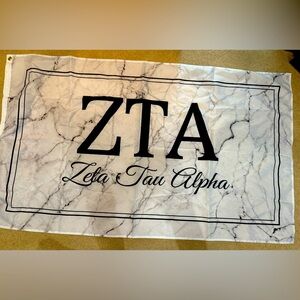 Zeta Tau Alpha 3 x 5 banner